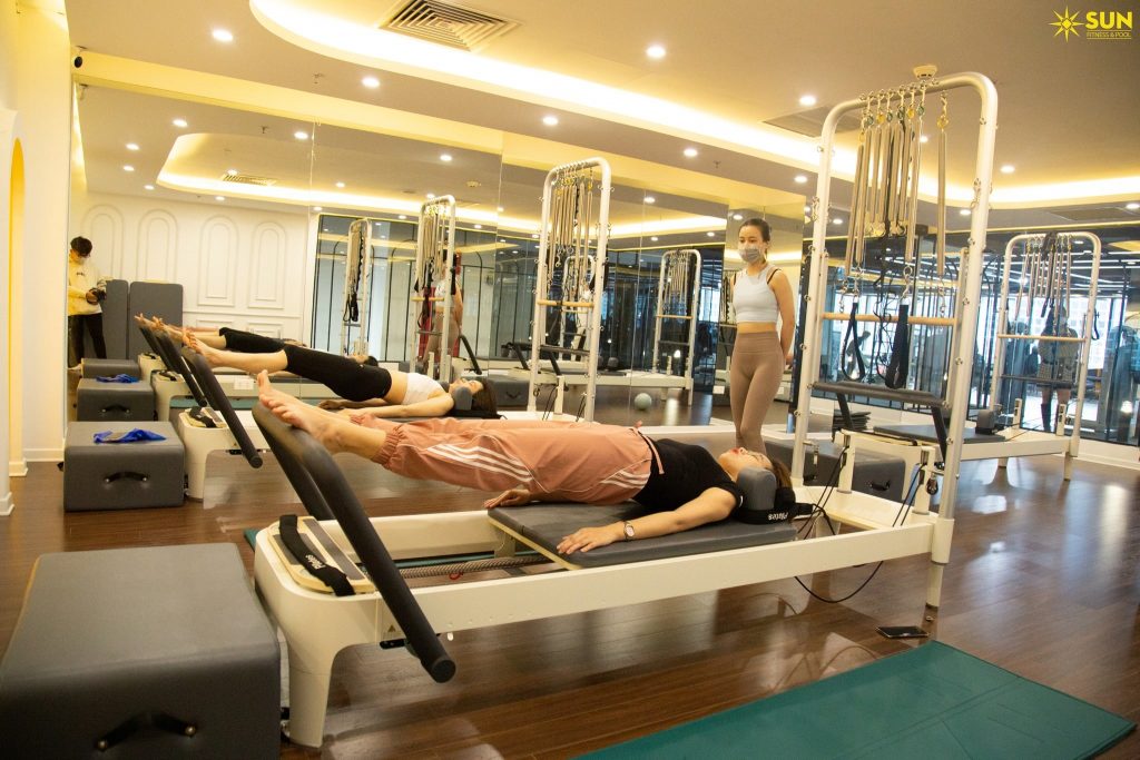 Khóa học Pilates tại Sun Fitness & Pool 