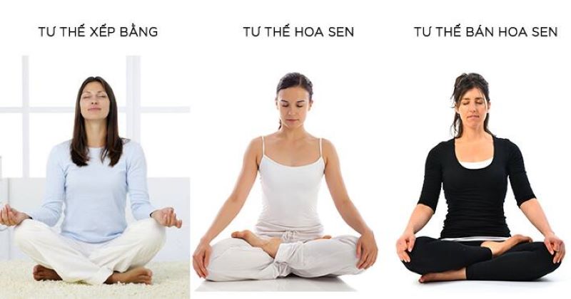 Ba tư thế ngồi thiền đơn giản và phổ biến nhất
