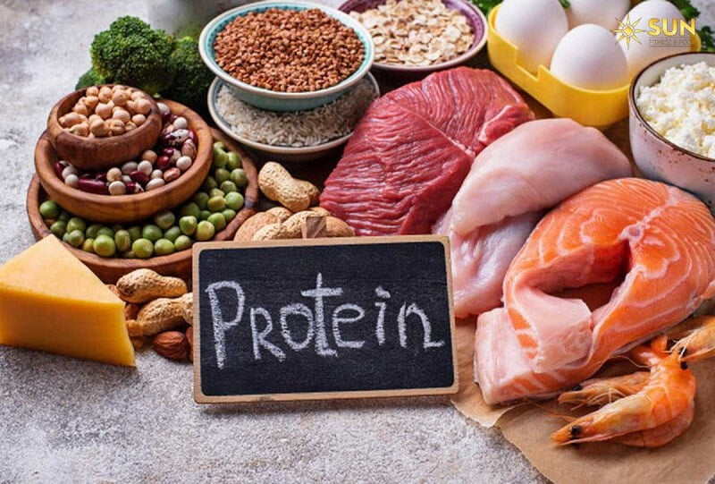 Thực phẩm giàu protein tốt cho sự phát triển của cơ