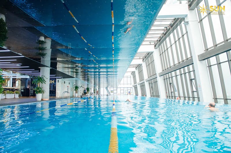 Bể bơi trong nhà SUN Fitness & Pool cơ sở Giảng Võ