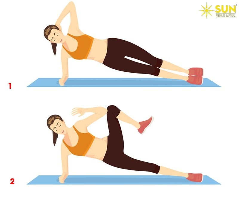 Bài tập Side Plank hiệu quả tạo vòng 2 săn chắc