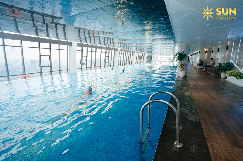 Bể bơi bốn mùa hiện đại của SUN Pool