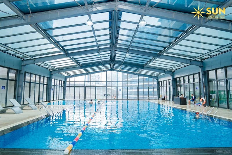 Bể bơi trong nhà SUN Fitness & Pool cơ sở Tôn Thất Thuyết