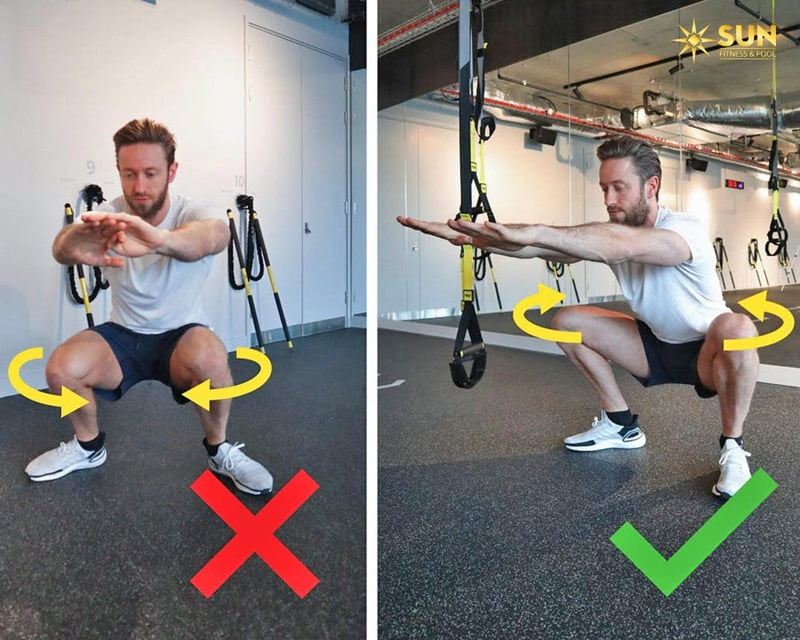 Squat là một trong những bài tập thể hình tại nhà cho nữ hiệu quả nhất