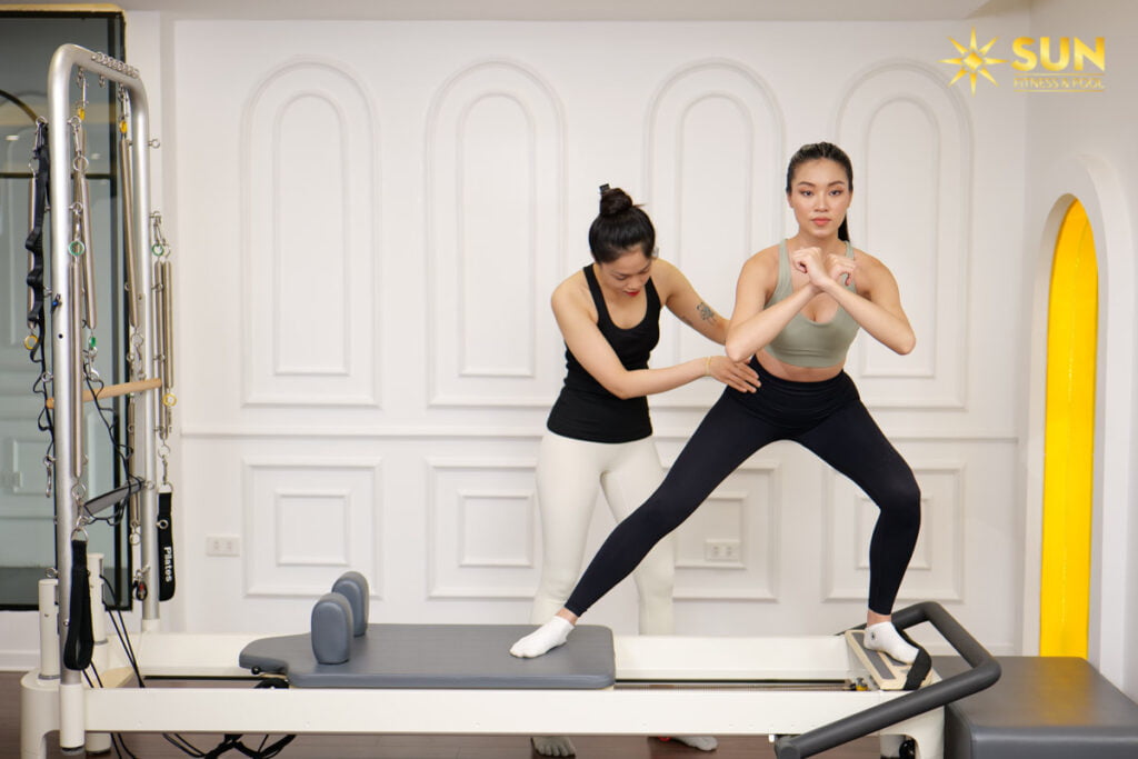 Phòng tập của Sun Fitness đạt tiêu chuẩn quốc tế