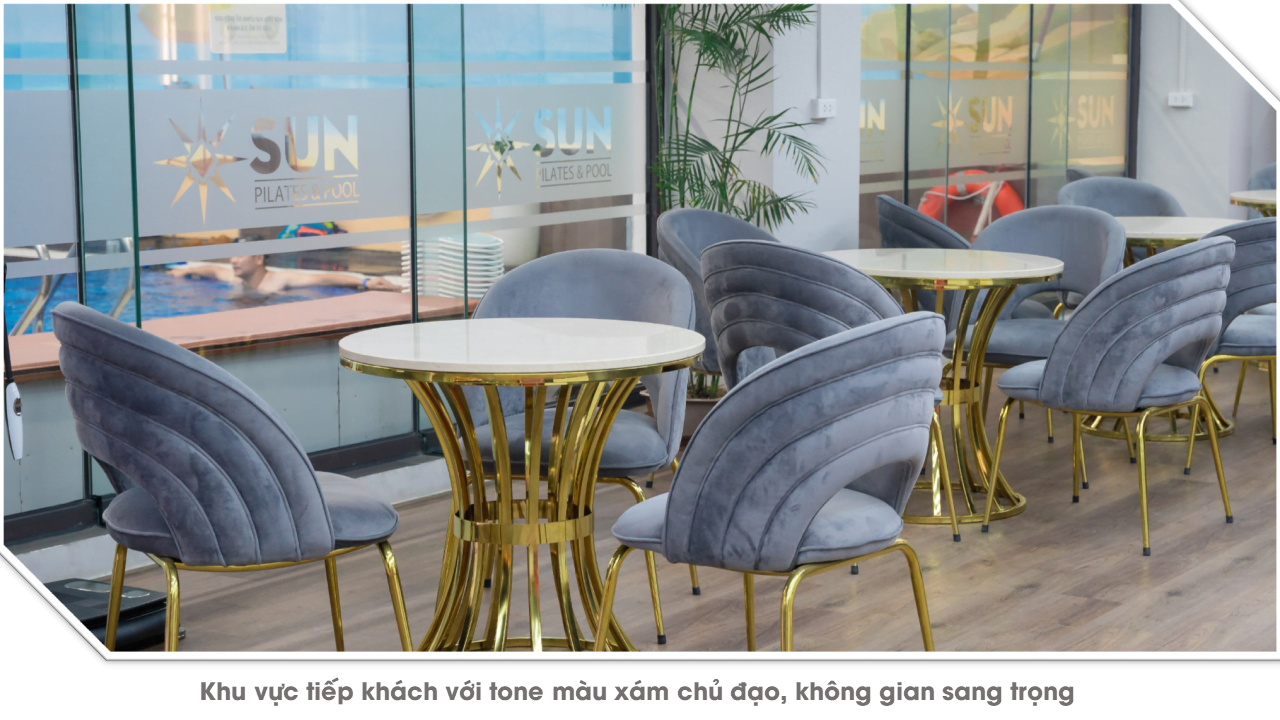 Khu vực tiếp khách tại cơ sở 82 Nguyễn Tuân